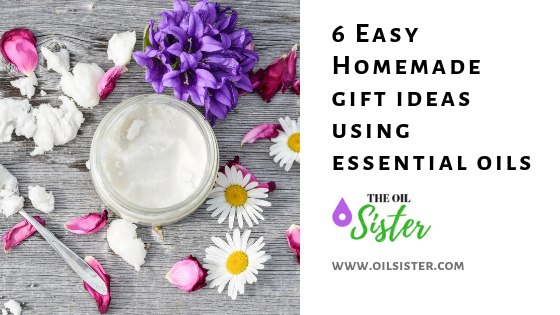 homemade essential oil gifts
