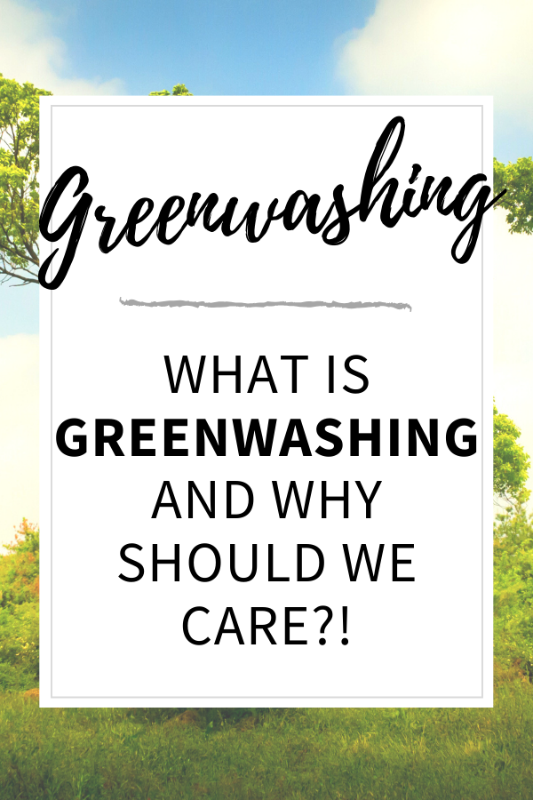 Greenwashing pin